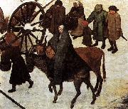 Pieter Bruegel the Elder The Census at Bethlehem oil painting